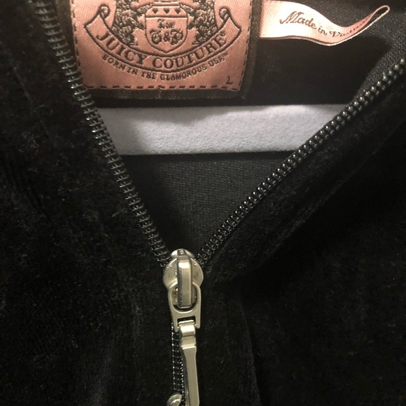 Juicy Couture Velour Zip up. New never worn. - Picture 4 of 4